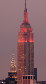 Empire State Building de Nuit - East Midtown Manhattan